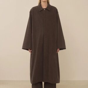 Lauren Manoogian Canvas Car Coat in Soil